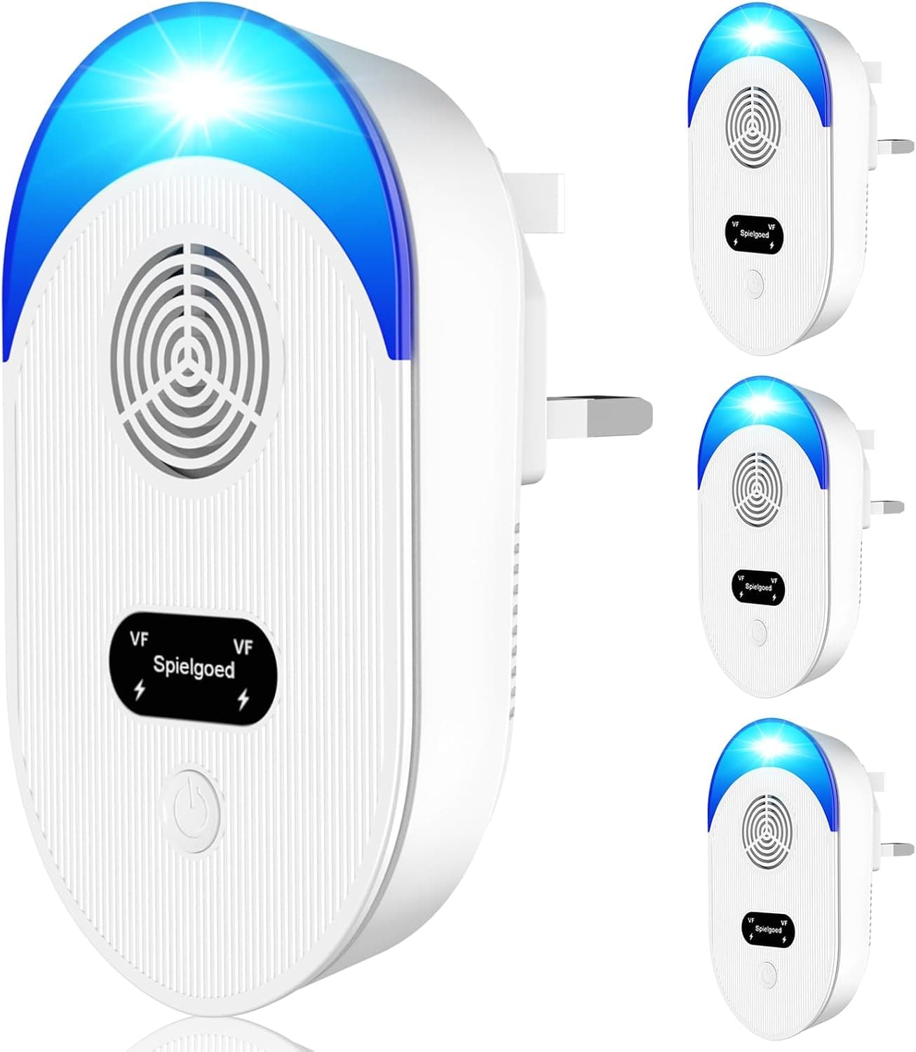 2025 Rodent Repellent Ultrasonic 4Pcs 🕹️