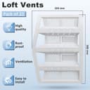 Thumbnail 1 de 22 x Felt Lap Vents for Loft Condensation prevention 🧰
