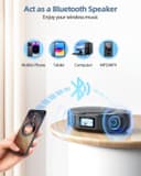 Thumbnail 5 de 2211B Portable CD Player with Bluetooth speaker 🎧