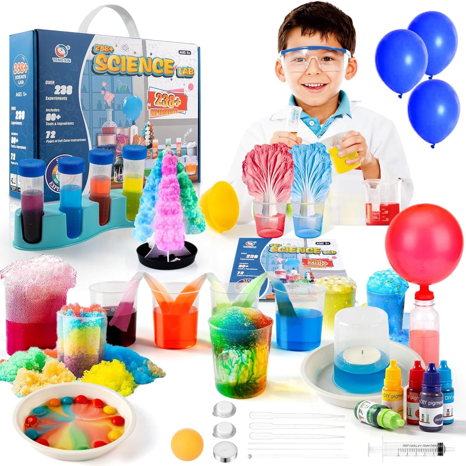 238+ Experiments Science Kit for Kids for STEM Learning 🎯
