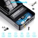 Thumbnail 2 de 24000mAh Power Bank 88.8Wh with Dual USB 📱