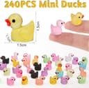 Thumbnail 2 de 240PCS Mini Resin Ducks for Miniature Gardens 🐥
