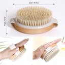Thumbnail 2 de 2pcs Body Brush set for dry brushing, 10.5cm & 13x6.5cm 🛁