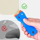 Thumbnail 5 de 2Pcs Plastic Scraper 100 blades — scraper kit 🧰