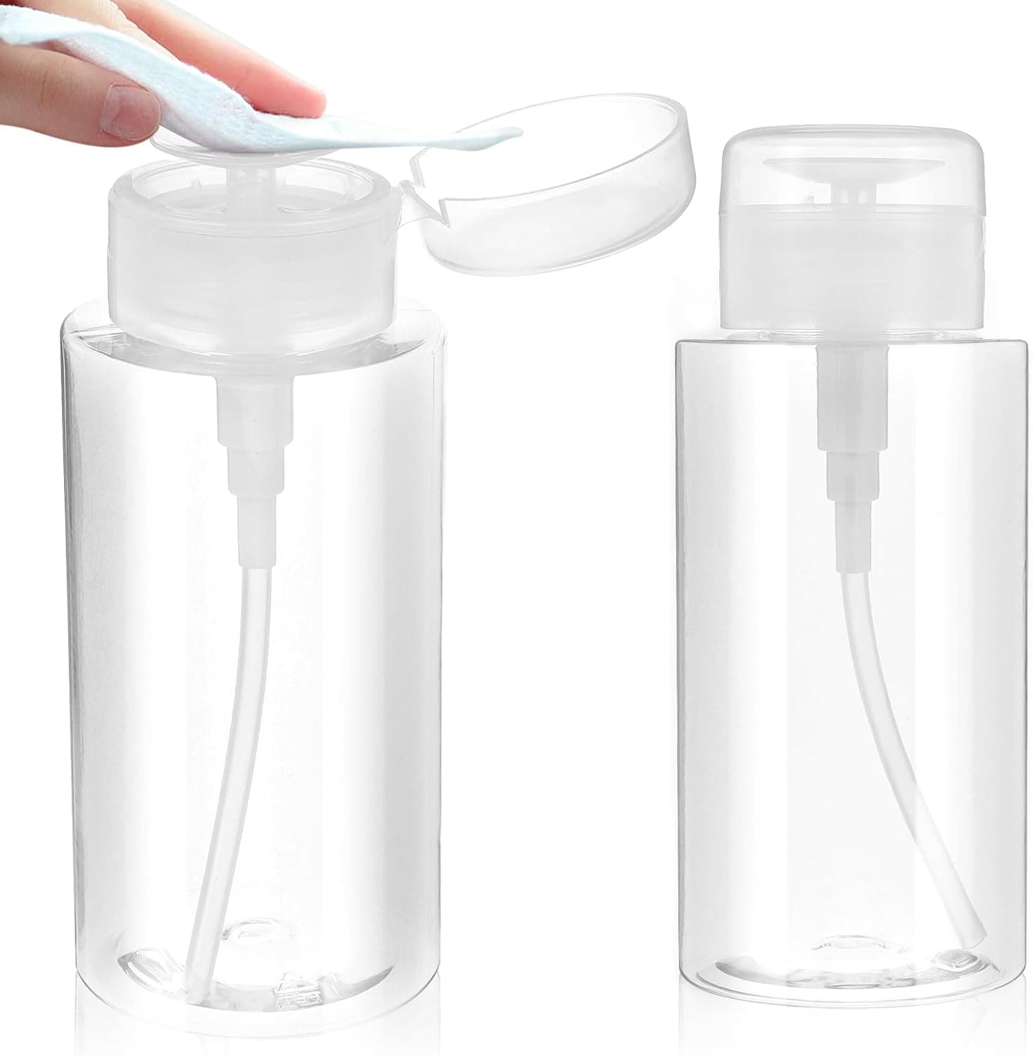 300ml Acetone Pump Dispenser Bottle for Nails 💅