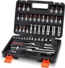 Thumbnail principal de 53-Piece 1/4" Socket Set for Car and Bike 🧰