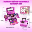 Thumbnail 3 de 54 Pcs Kids Makeup Kit — Washable Pretend Play 💄
