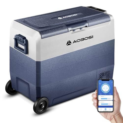 AAOBOSI 60L compressor car fridge freezer ❄️