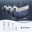 Thumbnail 6 de AAOBOSI 60L compressor car fridge freezer ❄️