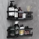 Thumbnail principal de AceMining Shower Caddy 2-pack adhesive bathroom shelf 🛁