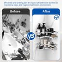 Thumbnail 6 de AceMining Shower Caddy 3-pack, stainless steel 🚿