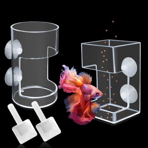 Acrylic Automatic Feeding Ring for Fish Tank 🎣