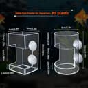 Thumbnail 1 de Acrylic Automatic Feeding Ring for Fish Tank 🎣