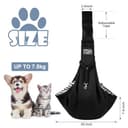 Thumbnail 1 de Adiwo Puppy Carrier reversible dog sling 🐶