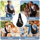 Thumbnail 5 de Adiwo Puppy Carrier reversible dog sling 🐶