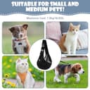 Thumbnail 6 de Adiwo Puppy Carrier reversible dog sling 🐶