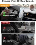 Thumbnail 5 de AINOPE 2025 Gravity Car Phone Holder 4–7" 📱