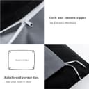 Thumbnail 5 de Aisbo Double Duvet Cover Set 50x75cm reversible bedding 🛏️