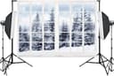 Thumbnail 4 de Aisnyho Winter Snow Scene Backdrop 8x6ft 🎞️