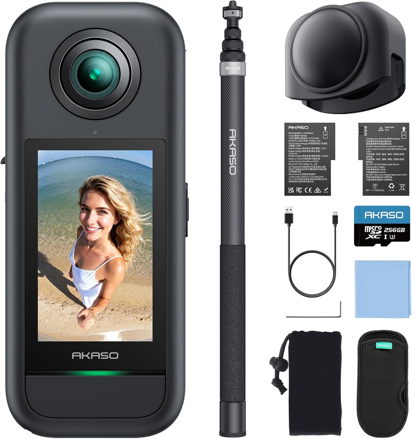 AKASO 360 Camera Drone View Combo 5.7K camera 📷