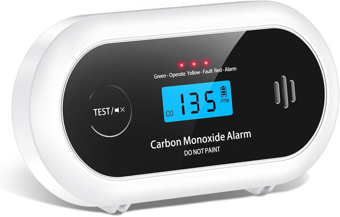 Alertlink VC22R Carbon Monoxide Detector 10‑Year LCD 📷