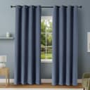 Thumbnail principal de Amazon Basics 100% Blackout Eyelet Curtains 132 x 244 cm 🪟