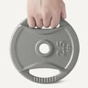 Thumbnail 2 de Amazon Basics 2.5cm Grip Cast Iron Weight Plates 2.5cm Grip cast iron weight plates 📦