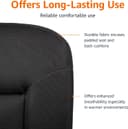 Thumbnail 4 de Amazon Basics Ergonomic Office Chair 65 cm 📺