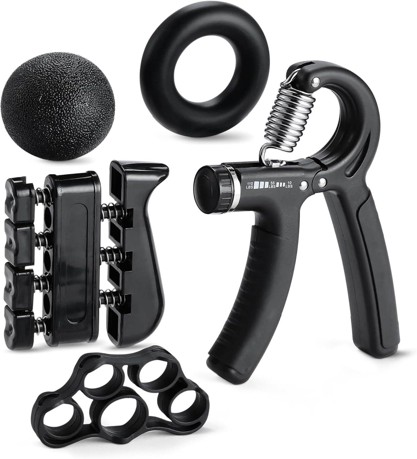 Amazon Basics Grip Strength Trainer 5-Piece Kit 🏷️
