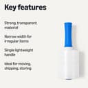 Thumbnail 1 de Amazon Basics Industrial Stretch Wrap Roll 304.8 m 📦