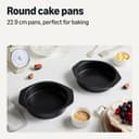 Thumbnail 1 de Amazon Basics Nonstick Round Cake Pan, Dishwasher and Oven-Safe, 22.8 cm., Set of 2
Amazon Basics Nonstick Round Cake Pan, Dishwas…
