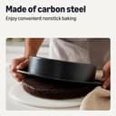 Thumbnail 2 de Amazon Basics Nonstick Round Cake Pan, Dishwasher and Oven-Safe, 22.8 cm., Set of 2
Amazon Basics Nonstick Round Cake Pan, Dishwas…