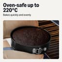 Thumbnail 3 de Amazon Basics Nonstick Springform Pan, Dishwasher and Oven-Safe, 25.4cm
Amazon Basics Nonstick Springform Pan, Dishwash…