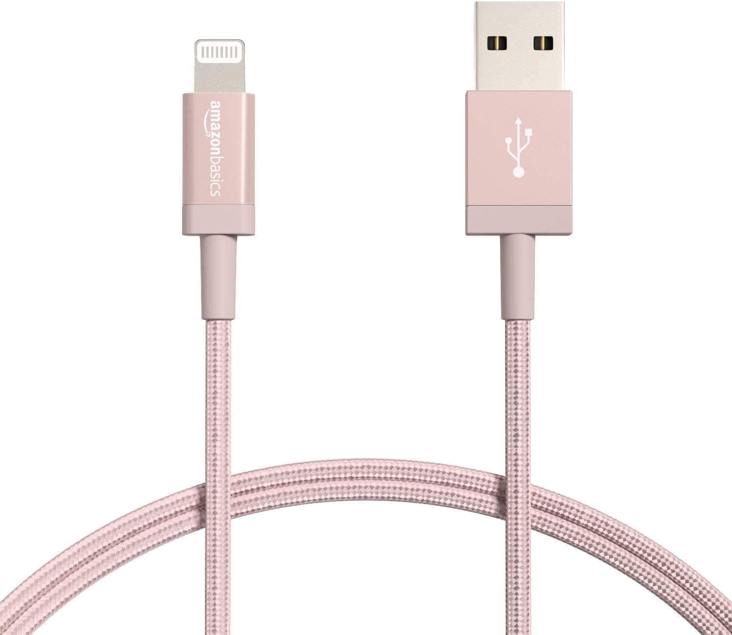 Amazon Basics Nylon Braided Lightning to USB A cable 0.9 m 📱
