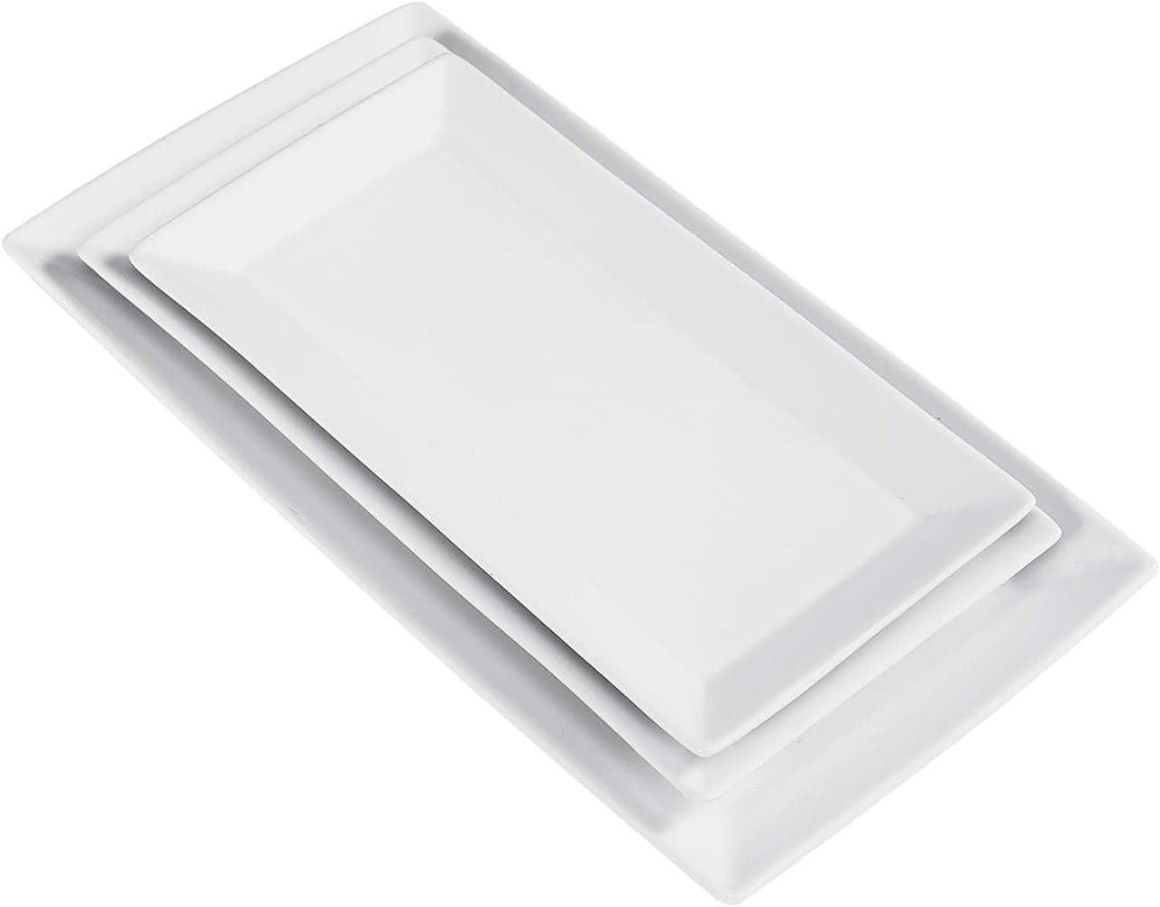 Amazon Basics 3‑piece porcelain dinner set 32.38 cm 🍽️