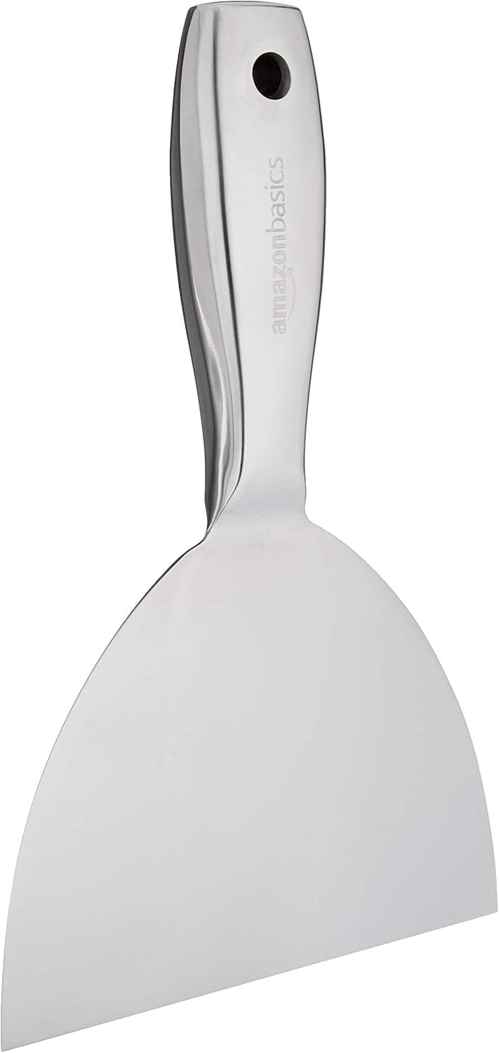 Amazon Basics Stainless Steel Putty Knife 15.24 cm 🛠️