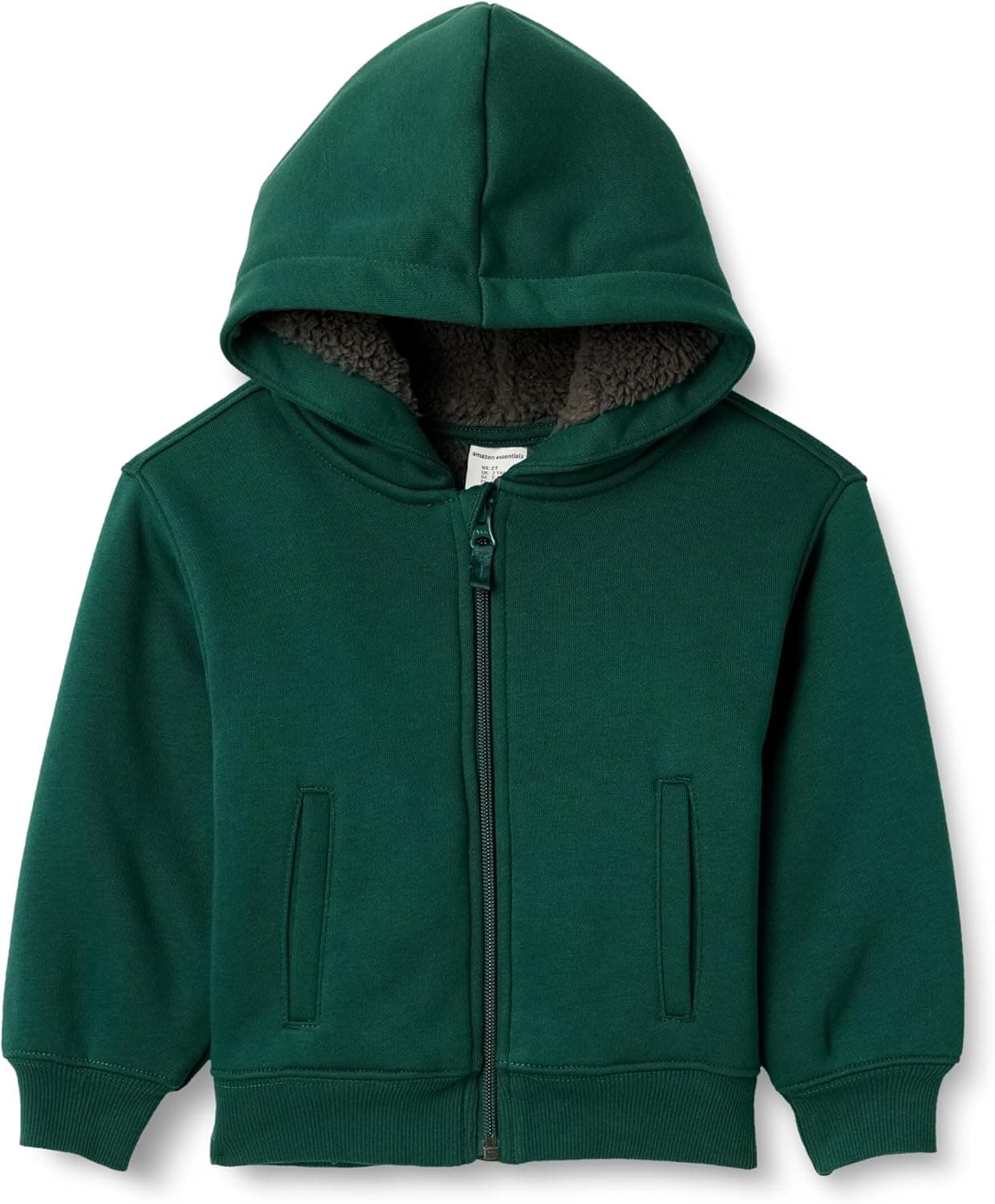 Amazon Essentials Boy's Sherpa Lined Hoodie 1–2 yrs 👕