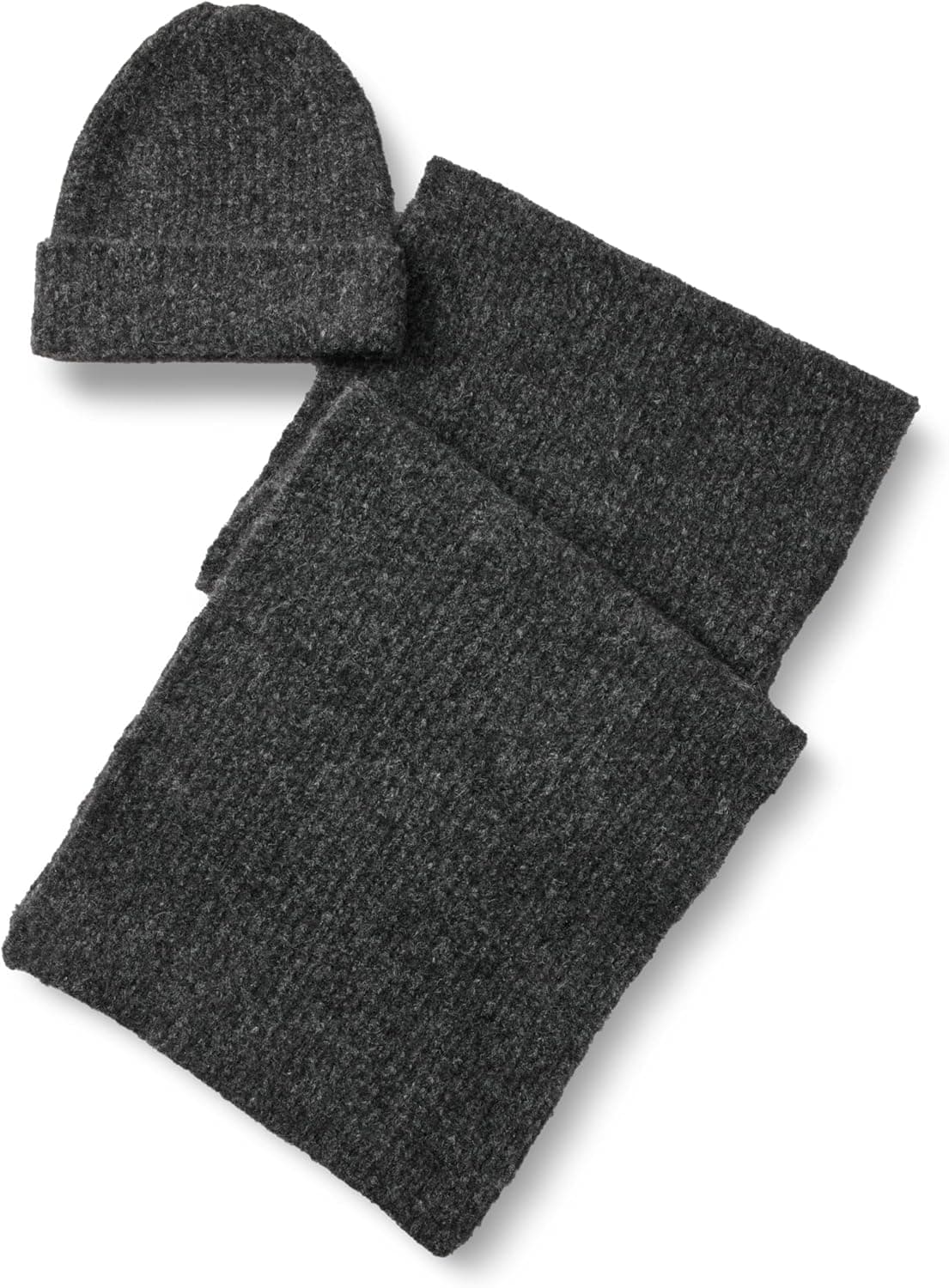 Amazon Essentials Faux Mohair Scarf & Hat Set 🧣