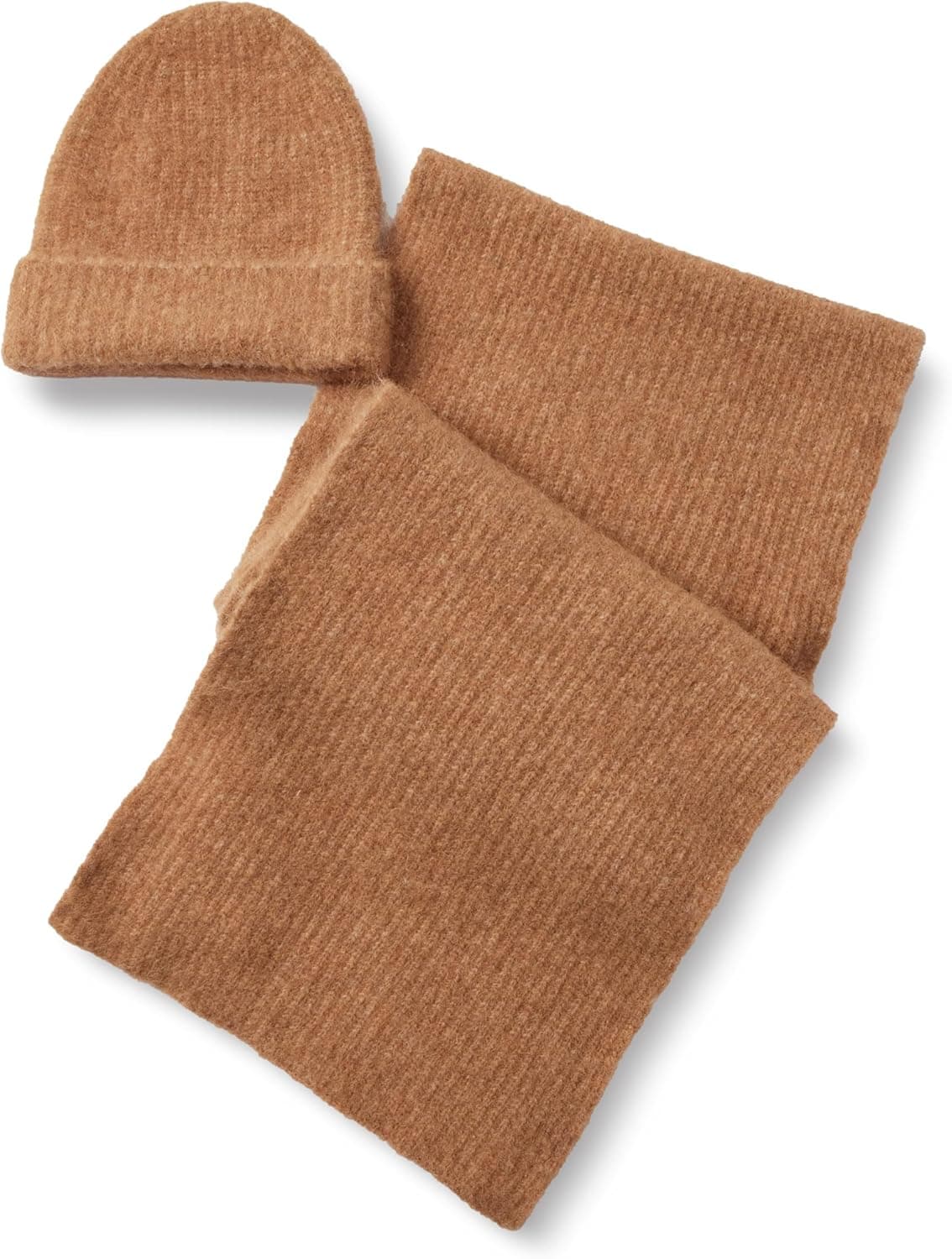 Amazon Essentials Faux Mohair Scarf & Hat Set Demi's Pick 🧣