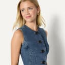 Thumbnail 5 de Amazon Essentials Regular-Fit Denim Gilet 👚