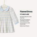 Thumbnail 3 de Amazon Essentials x Sofia Grainge Baby Girls' Flannel Dress 👗