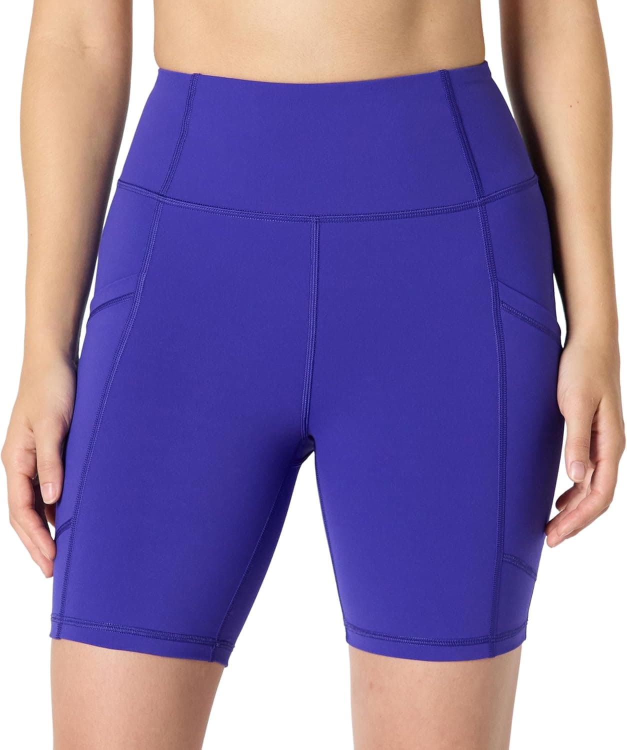 Amazon Essentials Total Train High‑Waist 7" Biker Shorts 🩳