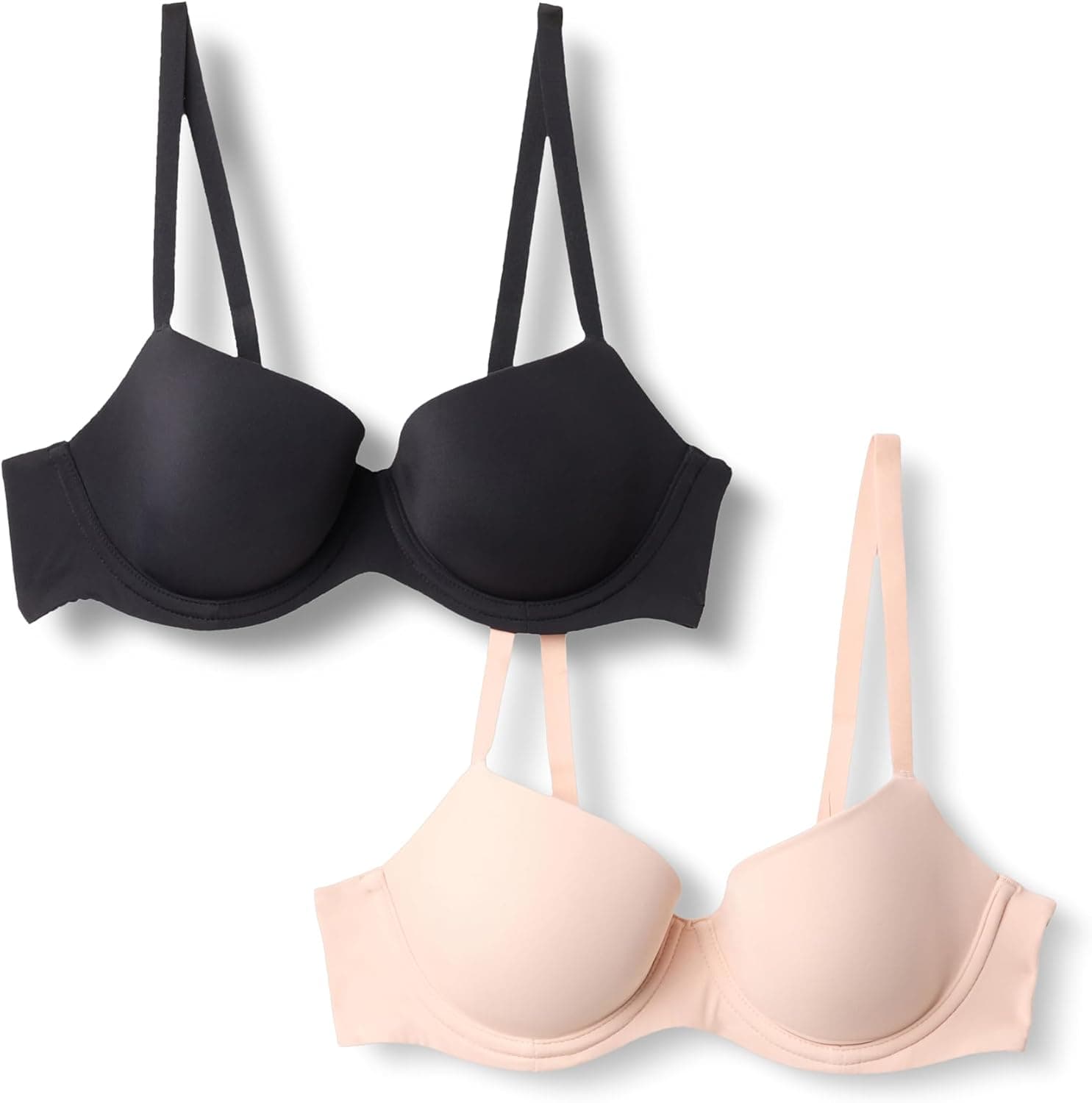 Amazon Essentials Women's Microfiber Balconette Bra pack of 2 🧵