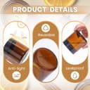 Thumbnail 4 de Amber 120ml Glass Jars with Lids 24 Pack 👝