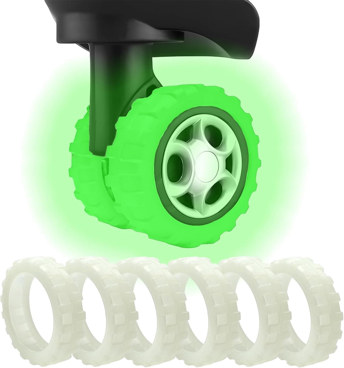 AmiCera Suitcase Wheel Protectors 8-pack 🧳