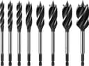 Thumbnail principal de AMTOVL Wood Drill Bit Set 8pc, 10–32mm 🛠️