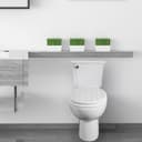 Thumbnail 5 de Angel Shield White Wooden Toilet Seat — Antibacterial Toilet Seat 🚽