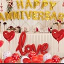 Thumbnail 6 de Anniversary Decorations Balloons arch with banner 🎈