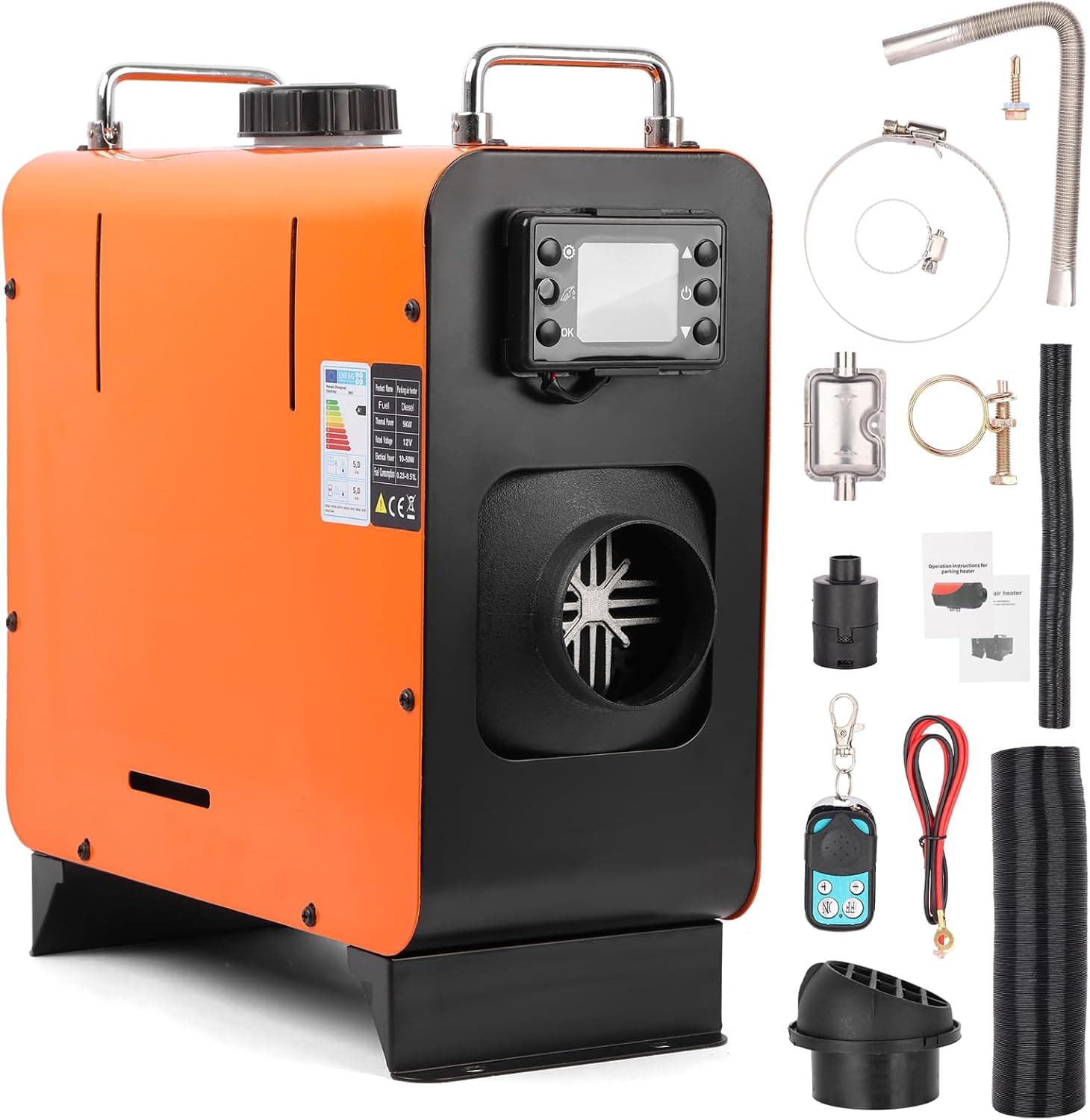 Anveltech 5KW Diesel Heater 12V for Campervans 🔥