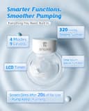 Thumbnail 3 de ANWIKE Electric Breast Pump double, 230g 🍼